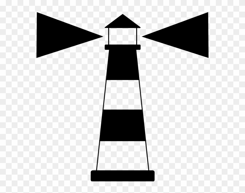 File - Lighthouse - Svg - - - Lighthouse Outline Clipart #2411661