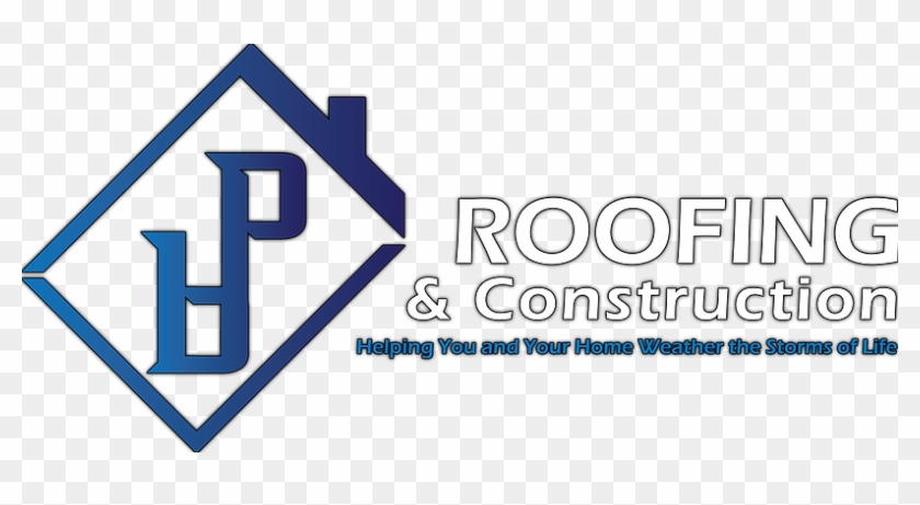 Bp Roofing Logo Text To Vector White - Traffic Sign Clipart #2411886