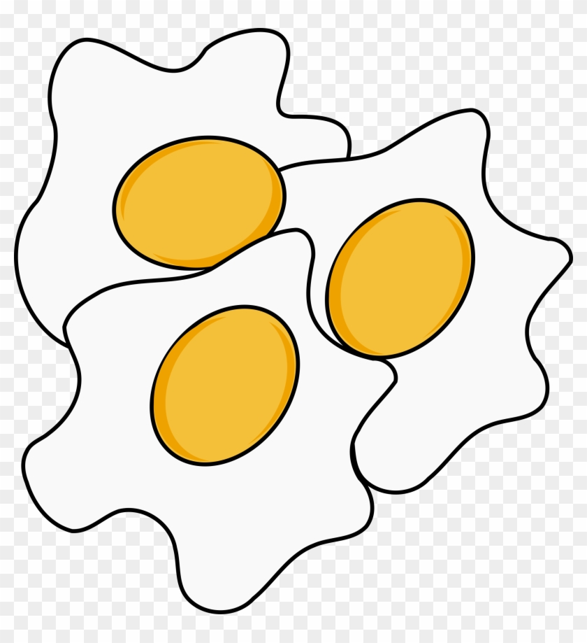 This Free Icons Png Design Of Fried Eggs - Eggs Food Clipart Transparent Png