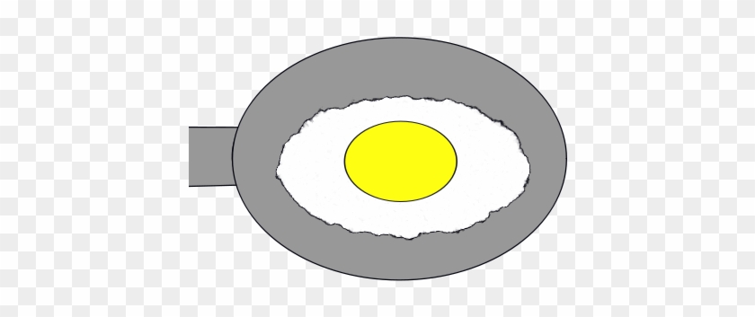 Fried Egg - Circle Clipart #2412376