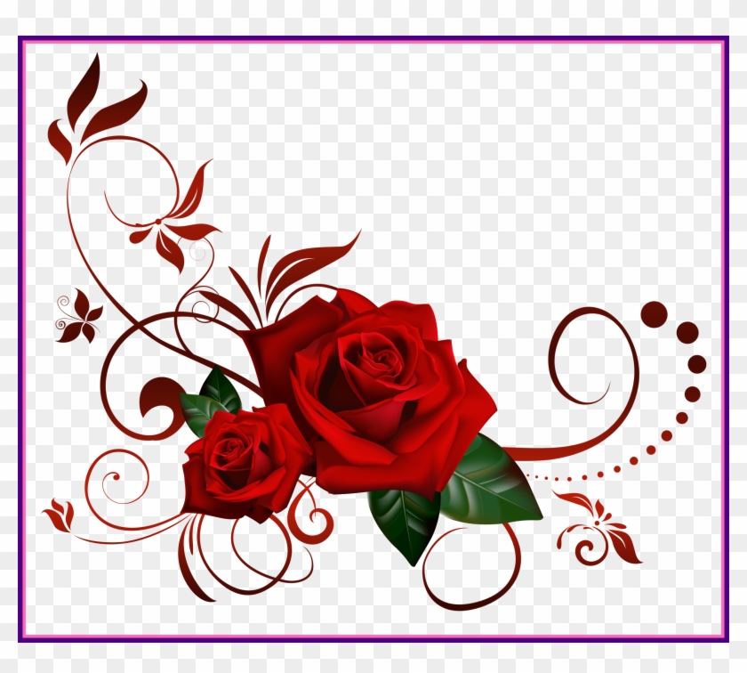 Awesome A Heart Frame With White Pearl Ⓒ - Flowers For A Beautiful Lady Clipart