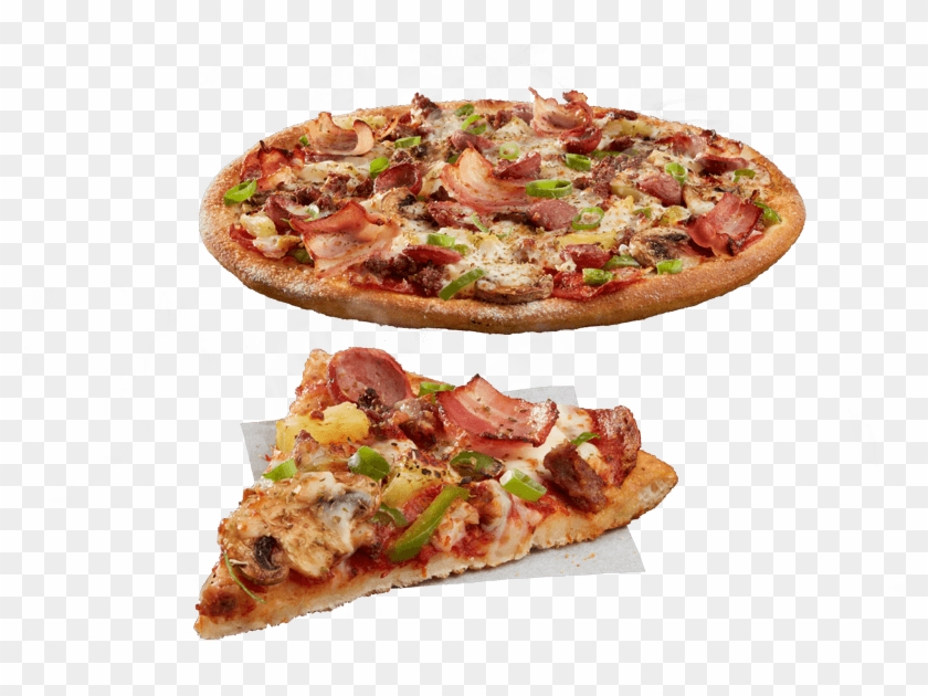 Domino Pizza Menu Transparent Background - Super Supreme Pizza Dominos Clipart