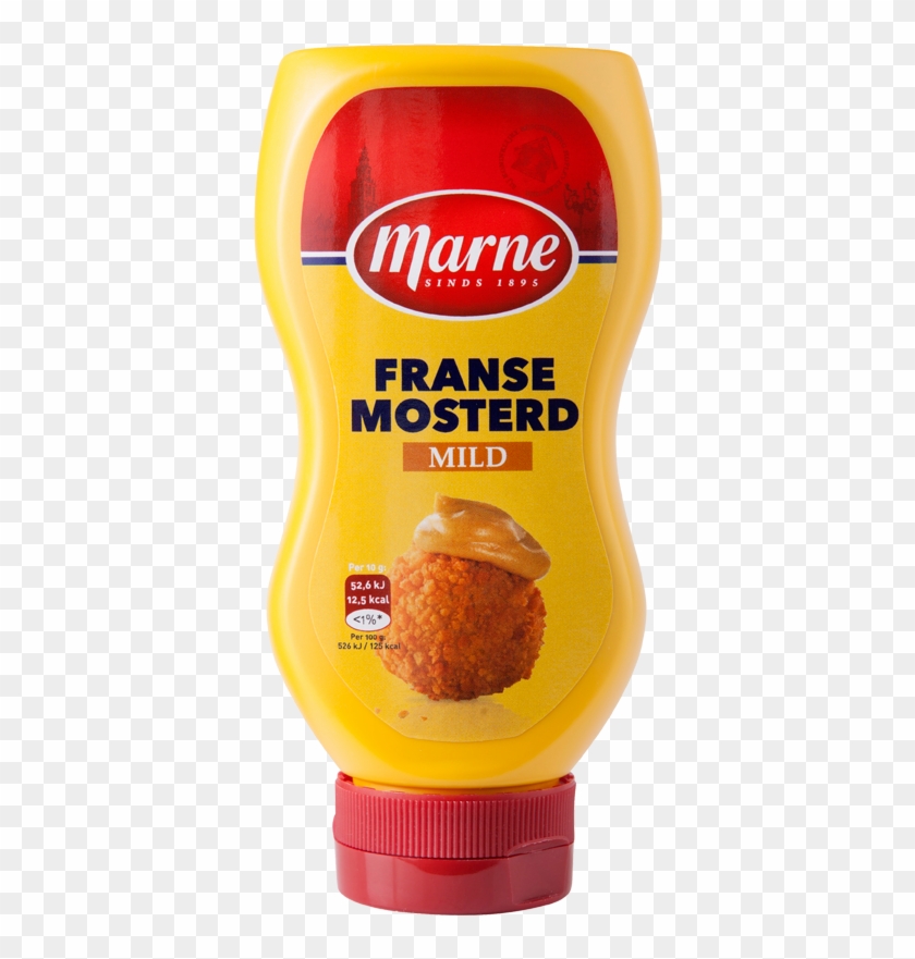 Marne French Mustard Mild In A Squeeze Bottle - Marne Mosterd Clipart #2415255
