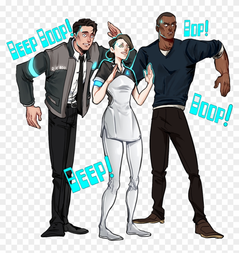 0 Replies 0 Retweets 8 Likes - Dbh Androids Clipart