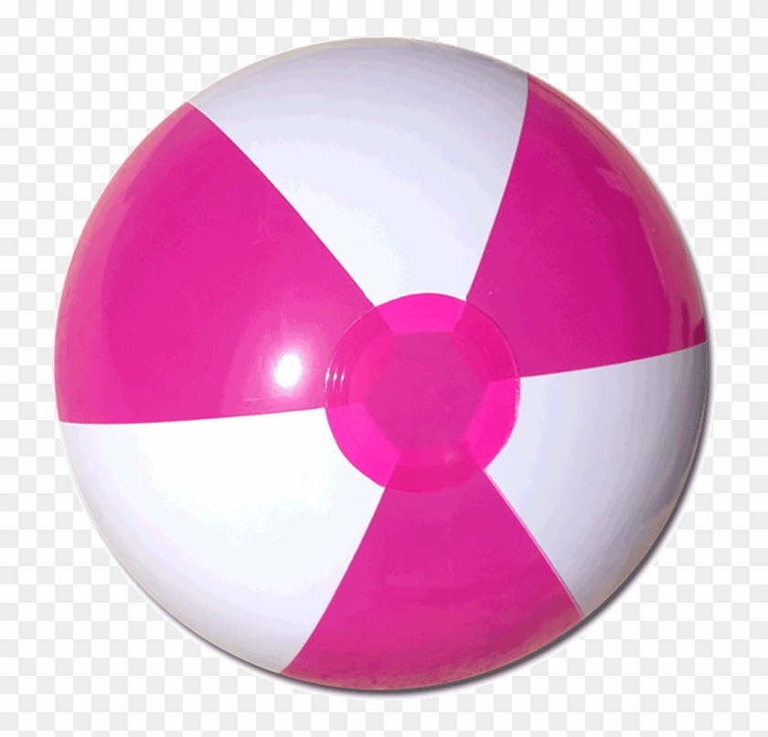 Www - Beachballs - Com - Hot Pink Beach Ball , Png - Pink Beach Ball Png Clipart