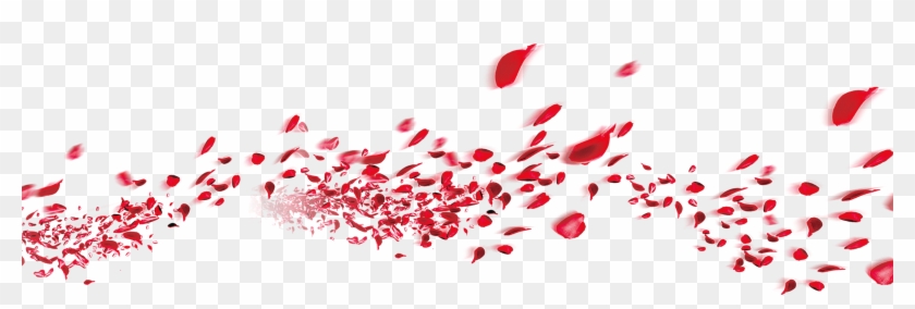 Roses Falling Png - Petal Clipart #2416305