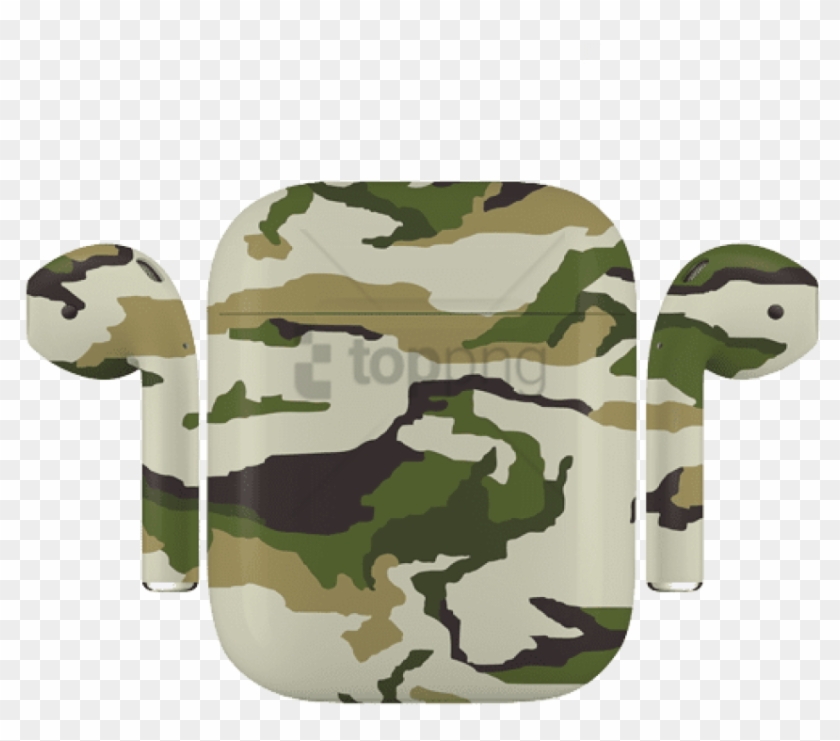 Free Png Apple Airpods Camouflage Special Edition, - Apple Airpods Camouflage Clipart
