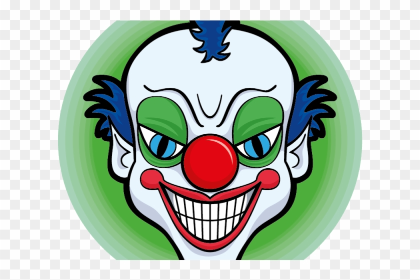 Clown Clipart Creepy - Funny Joker Stickers - Png Download #2417013