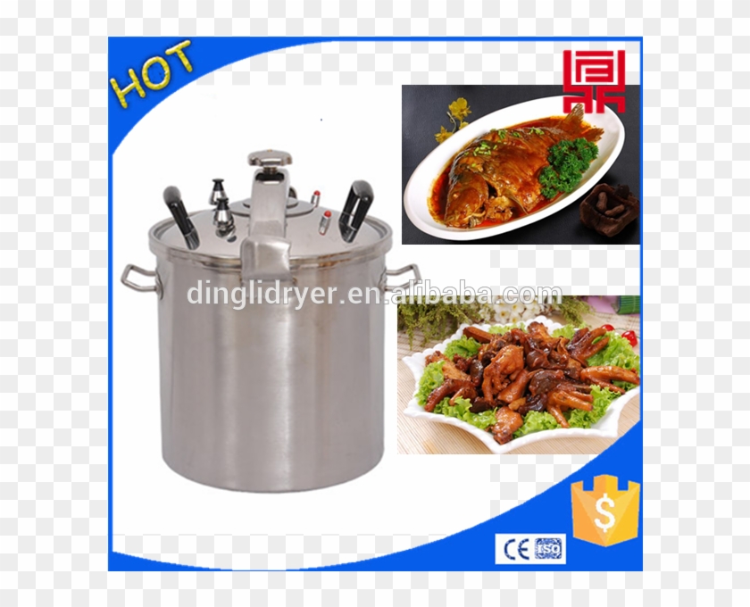 Stainless Steel Food Pressure Cooker Commercial Cook - Peletizadora De Madera En Venta Clipart