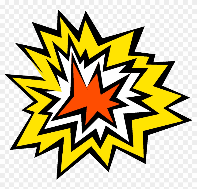 Explosions Clipart Chemical Explosion - Bomb Blowing Up Cartoon - Png Download #2417362