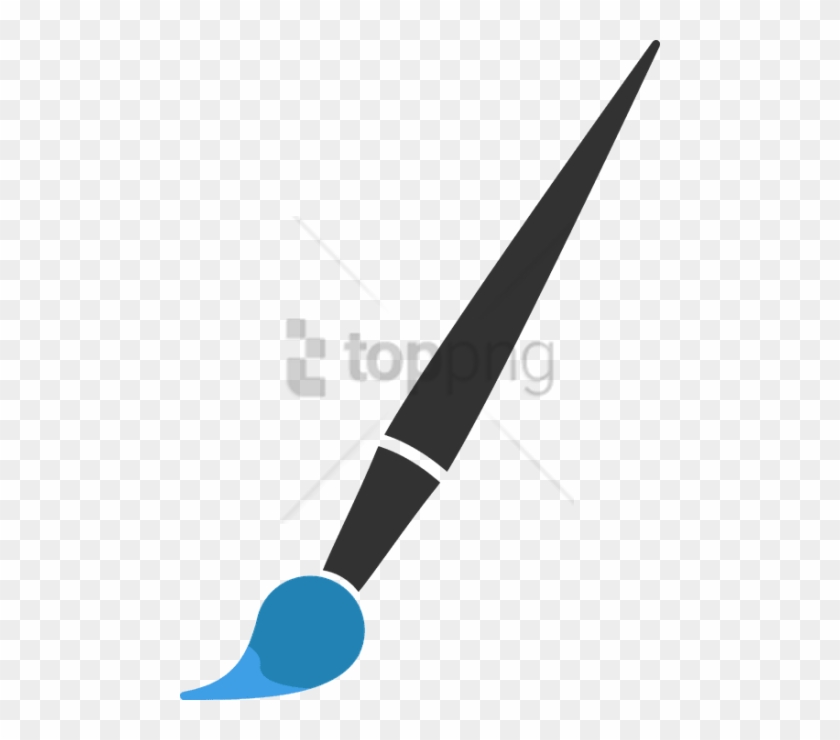 Free Png Paint Brush Clip Art Png Png Image With Transparent - Paintbrush Minimalist Vector