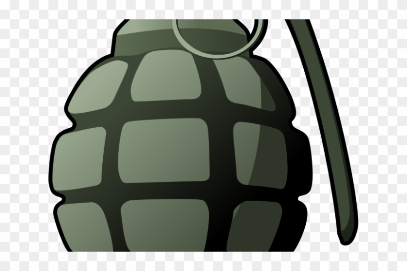Bomb Clipart Hand - Army Grenade Clipart - Png Download