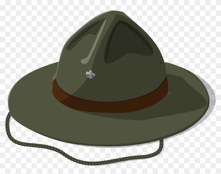 Hat Scout Usa Uniform Boy Scout Png Image - Boy Scout Hat Png Clipart #2417919