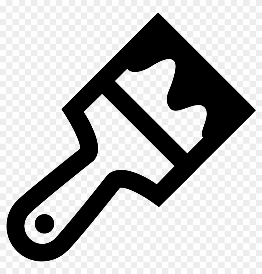 1600 X 1600 8 0 - Paint Brush Logo Png Clipart