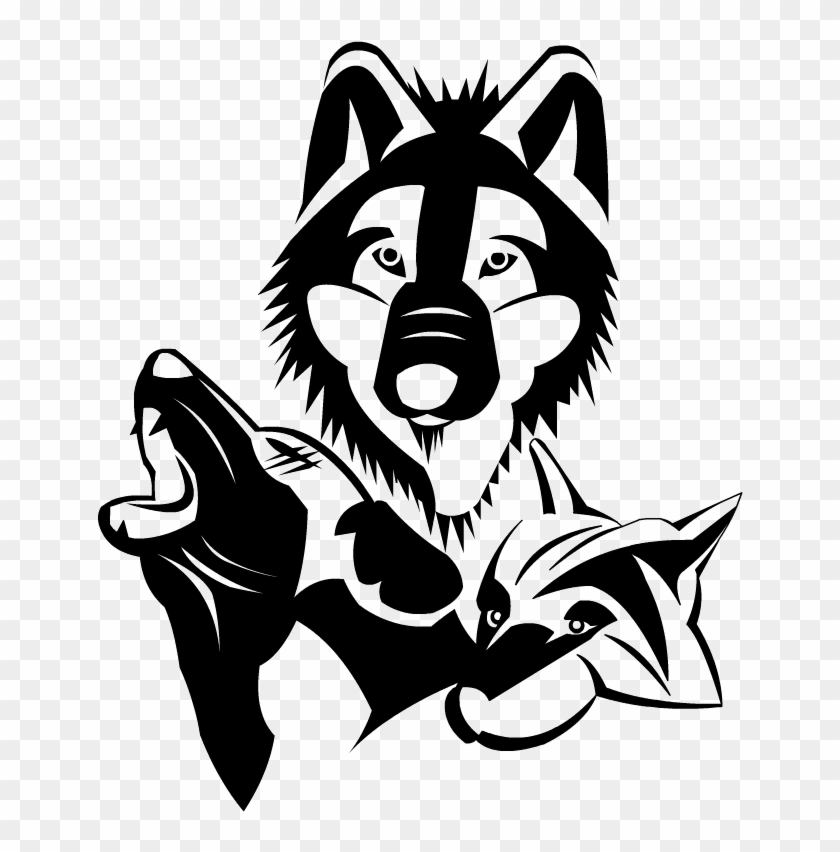 Wolf Pack Png Transparent Image - Wolf Pack Tattoo Clipart #2418519