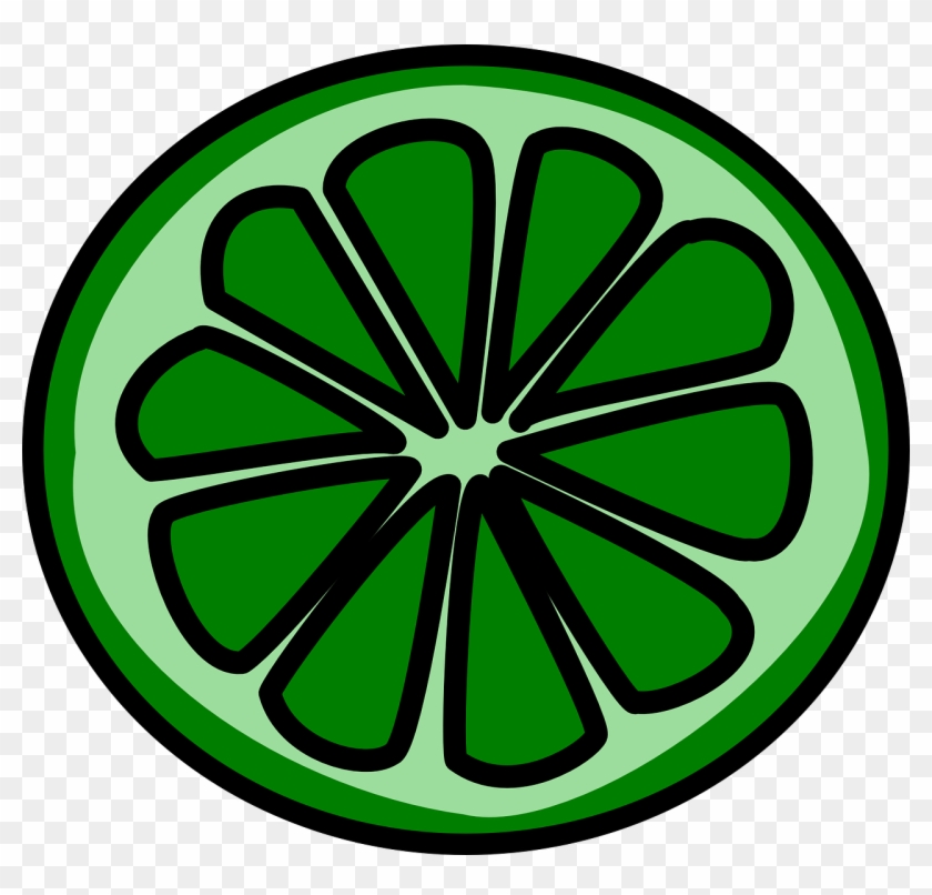 Lemon Lime Green Fruit Slice Png Image - عصائر كرتونيه Clipart #2418807