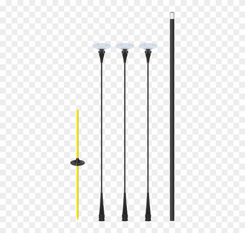 Reusable Vinyl Balloon Cluster Kit With Ground Stake - Baluster Clipart #2418813