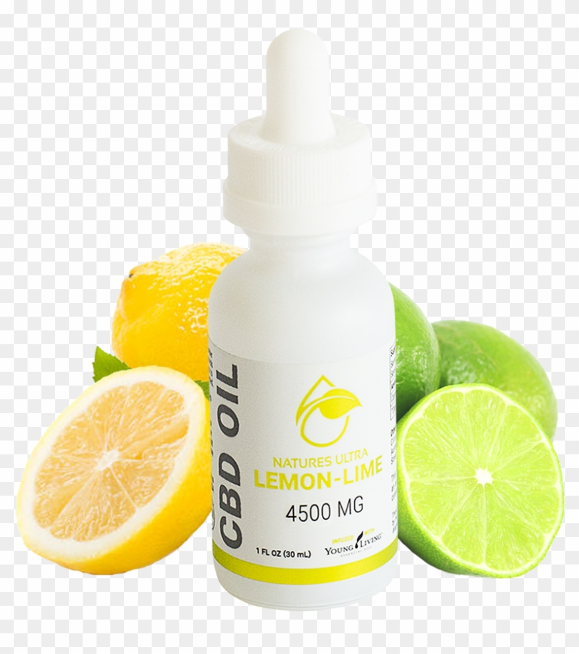 Lemon-lime Cbd Oil, Premium Series 4500 Mg - Sweet Lemon Clipart #2418842