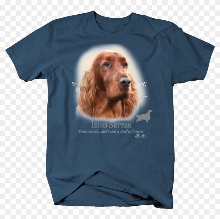 Cute Irish Setter Dog Head Looking Shirt Quote Shirt Clipart