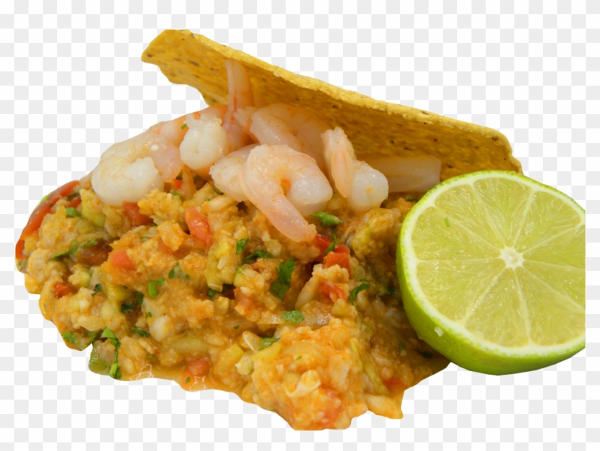 Shrimp Ceviche With Cooked Shrimp - Lemon Clipart