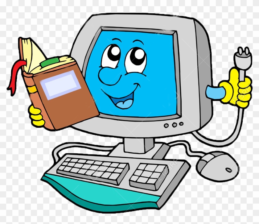Laptop Computer Clip Art - Cartoon Clip Art Computer - Png Download #2419224