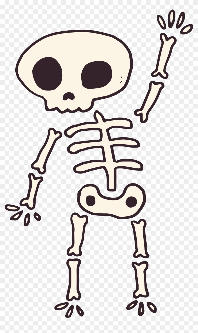 Human Computer File Hello Monster - Cartoon Transparent Background Skeleton Transparent Clipart