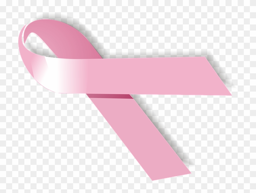 Lazo Rosa2 - Moño Rosa Cancer De Mama Png Clipart #2420001