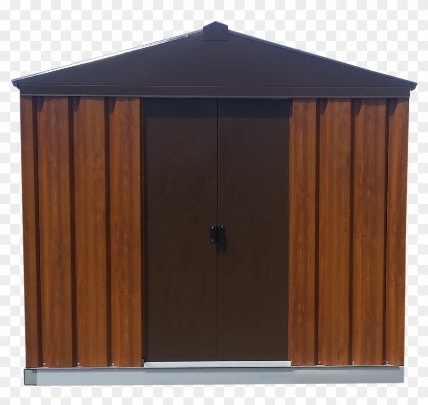 Woodgrain Metal Shed 7ft X 4ft - Shed Clipart