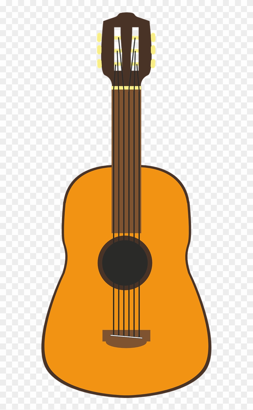 Guitar Vector Music Strings Png Image - Acoustic Guitar Clipart #2421119