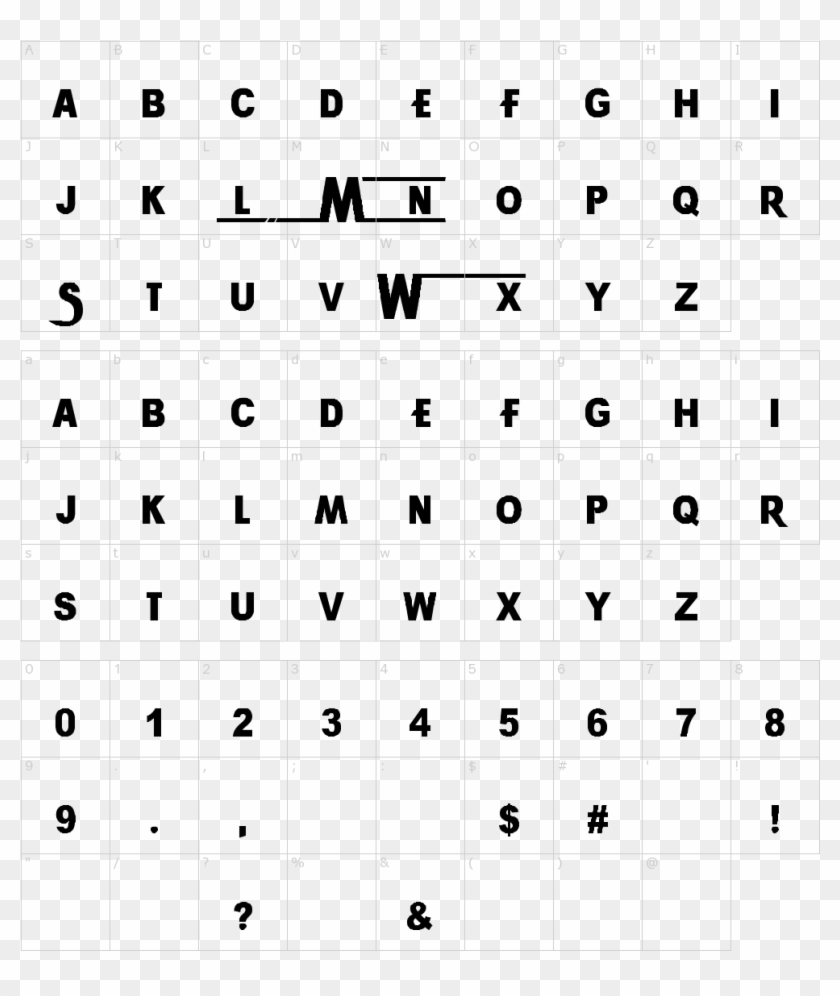 Danny Phantom Font , Png Download - Font Clipart #2421164