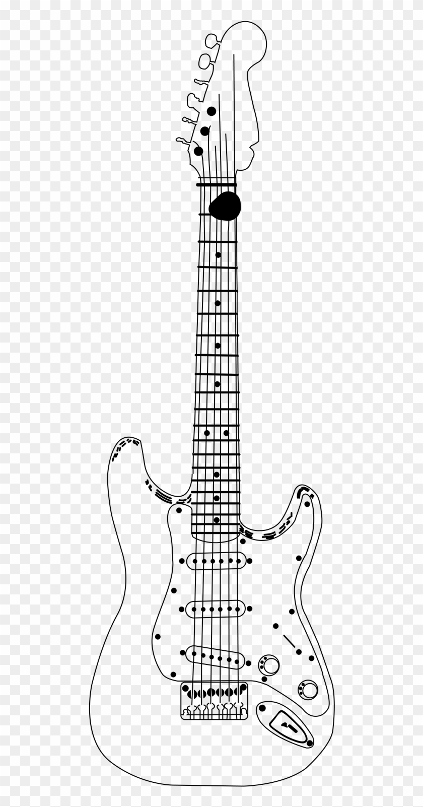 wallpapers Electric Guitar Clipart Black And White electric guitar clipart