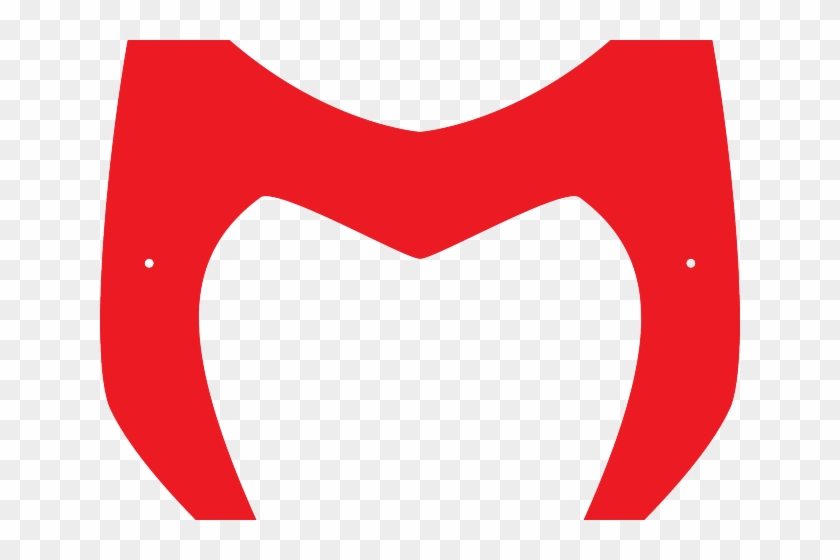 Scarlet Witch Clipart Girl Superhero Mask - Png Download