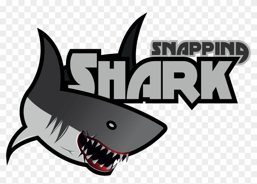 Snapping Shark , Png Download - Great White Shark Clipart #2421738