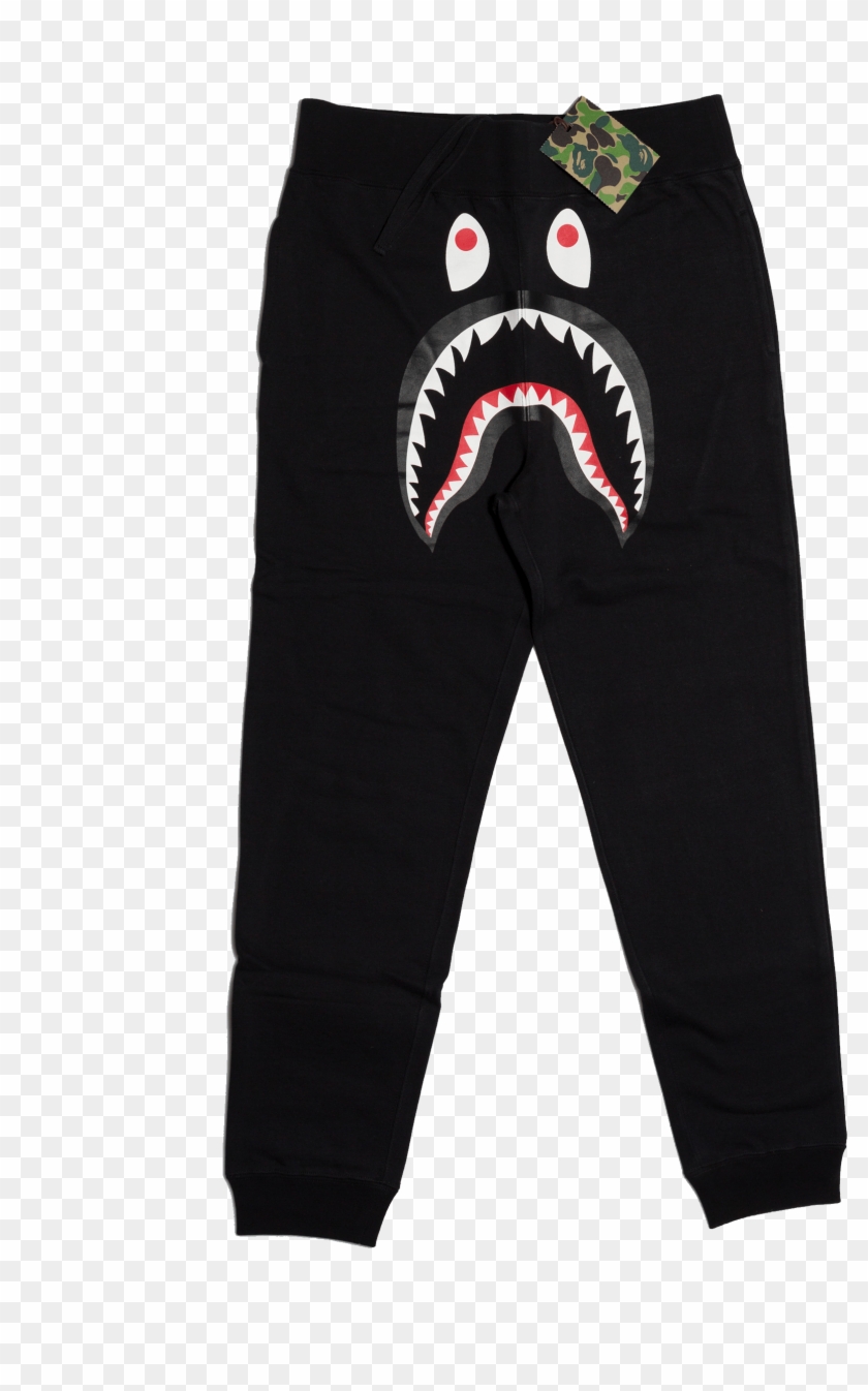 Homebottomsbape Shark Sweatpants - Pocket Clipart