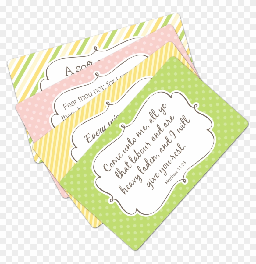Printable Scripture Cards For Moms - Paper Clipart #2422254