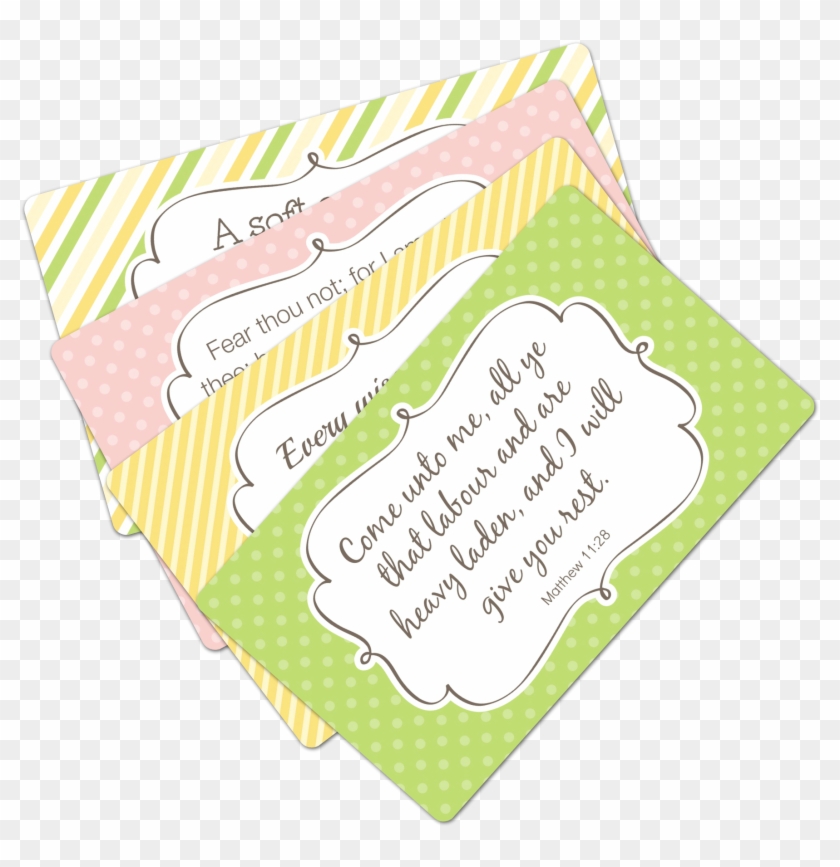 Printable Scripture Cards For Moms - Paper Clipart