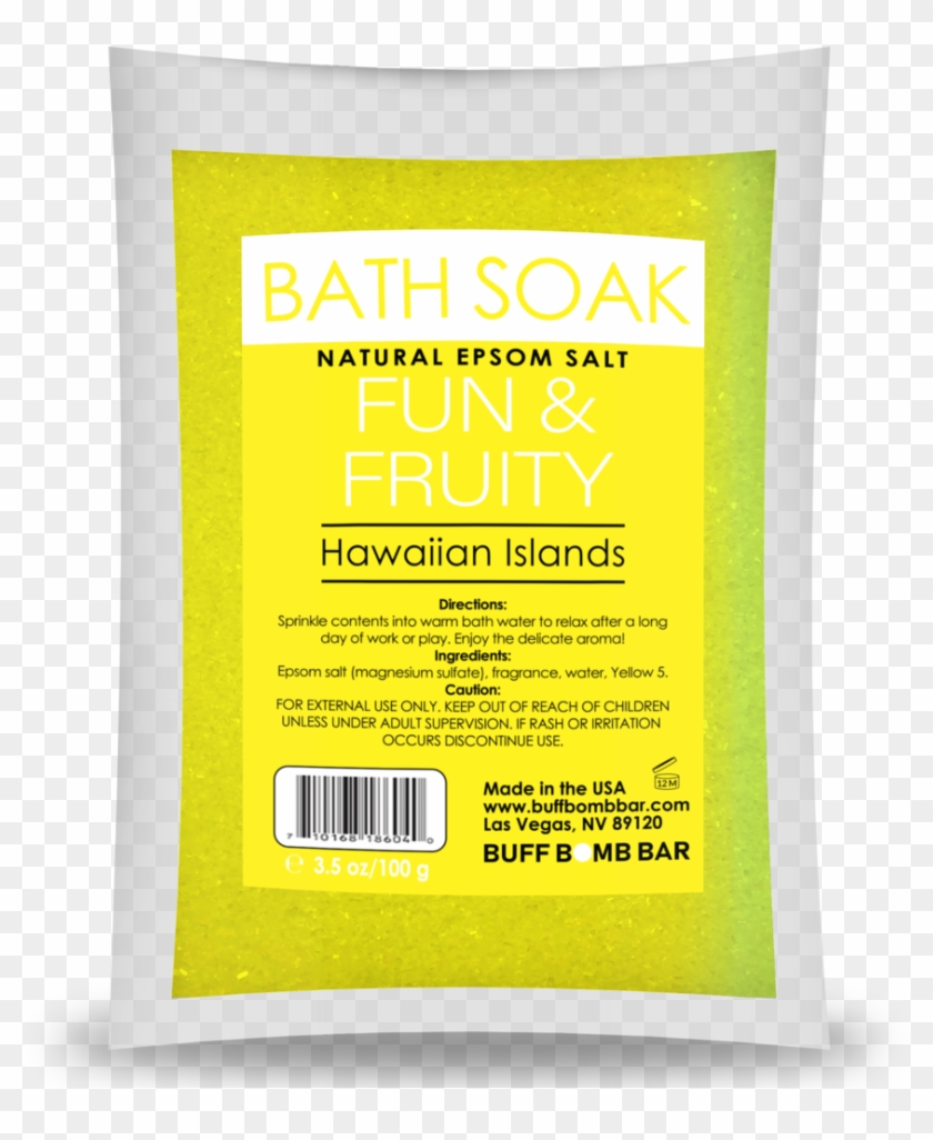 Hawaiian Islands Bath Soak - Hair Care Clipart