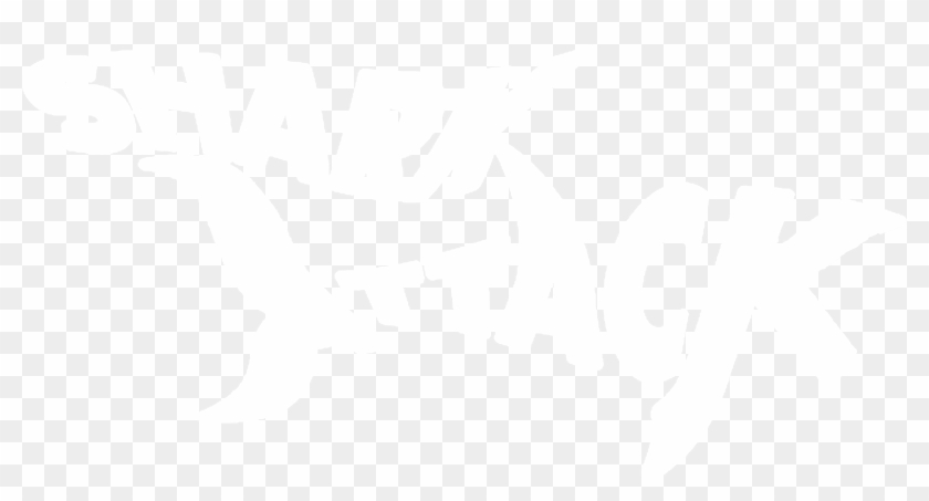 Shark Attack Logo - Shark Attack Black And White Clipart #2422566