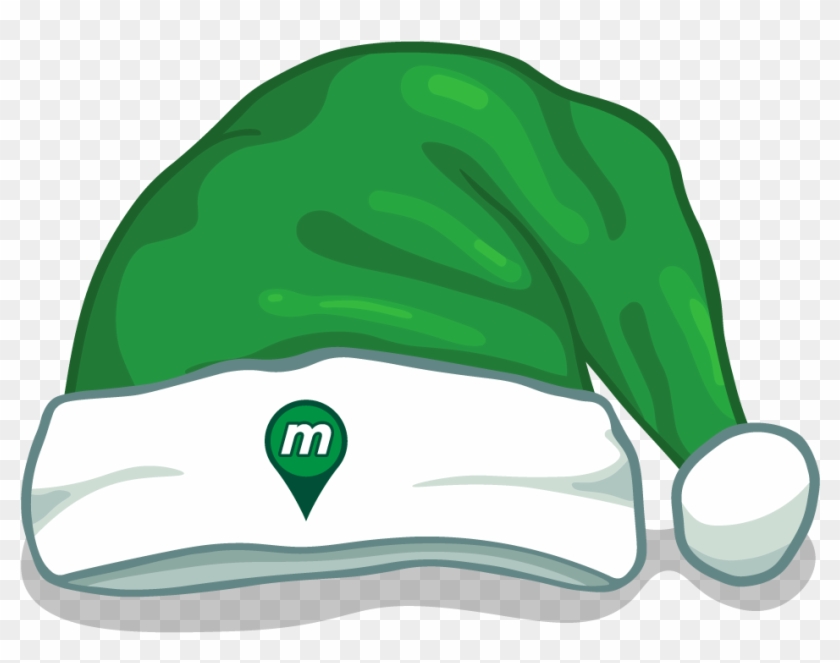 Munzee Santa Hat - Rainbow Santa Hat Clipart - Png Download