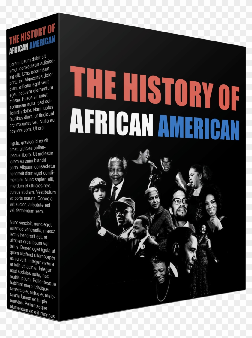 The History Of African American - Poster Clipart #2422745