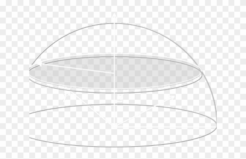 Table Clipart Half Circle - Circle - Png Download #2422806