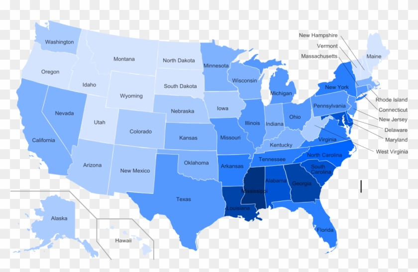 List Of U - States With Death Penalty Clipart #2422965