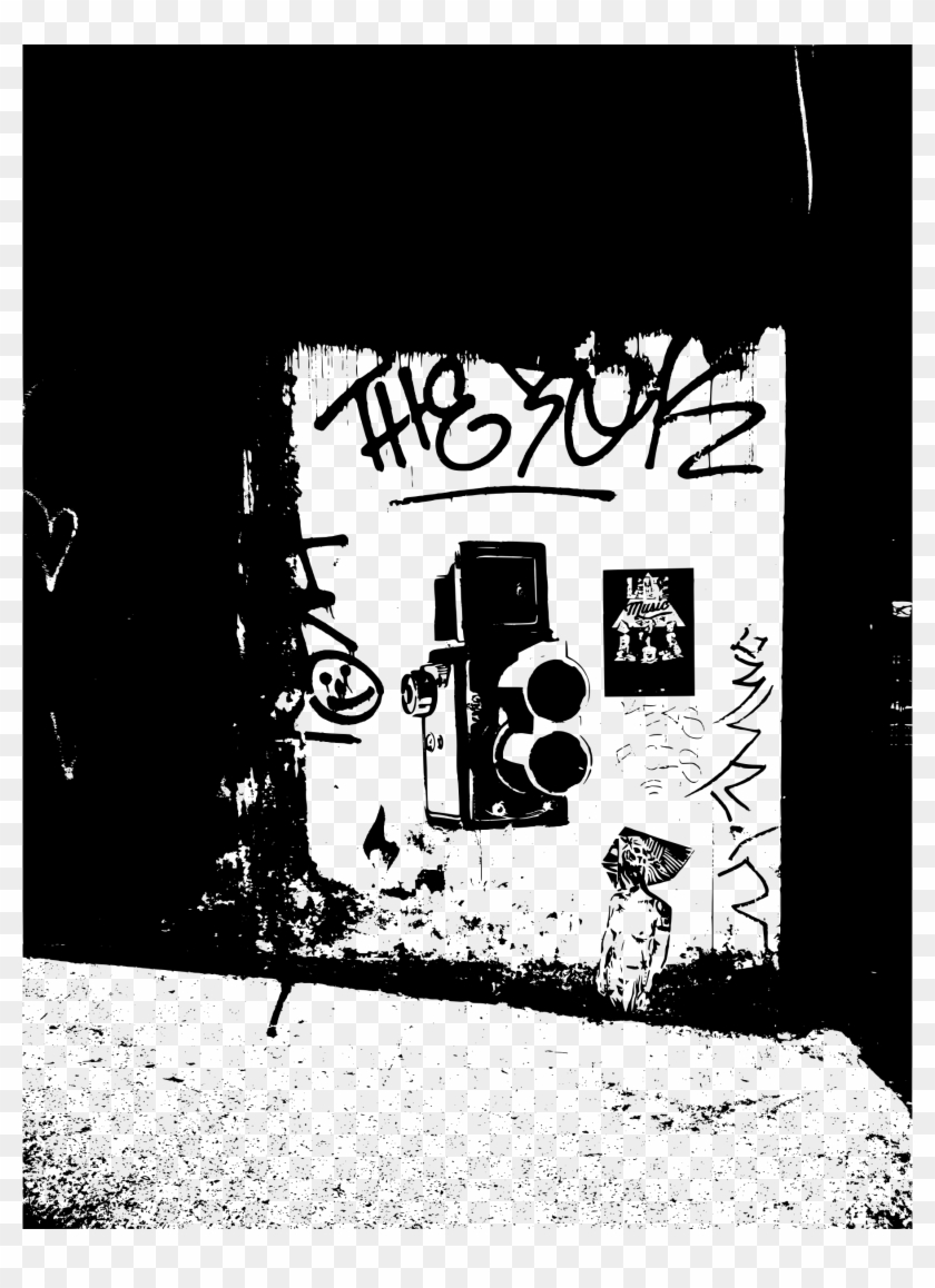 This Free Icons Png Design Of Camera Streetart Hk Lineart - Street Art In Camera Clipart