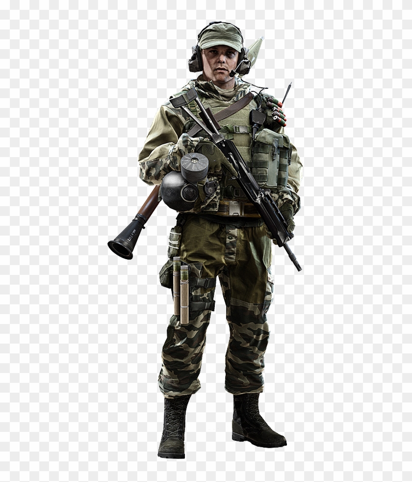Battlefield Transparent Soldier - Soldier With Transparent Background Clipart