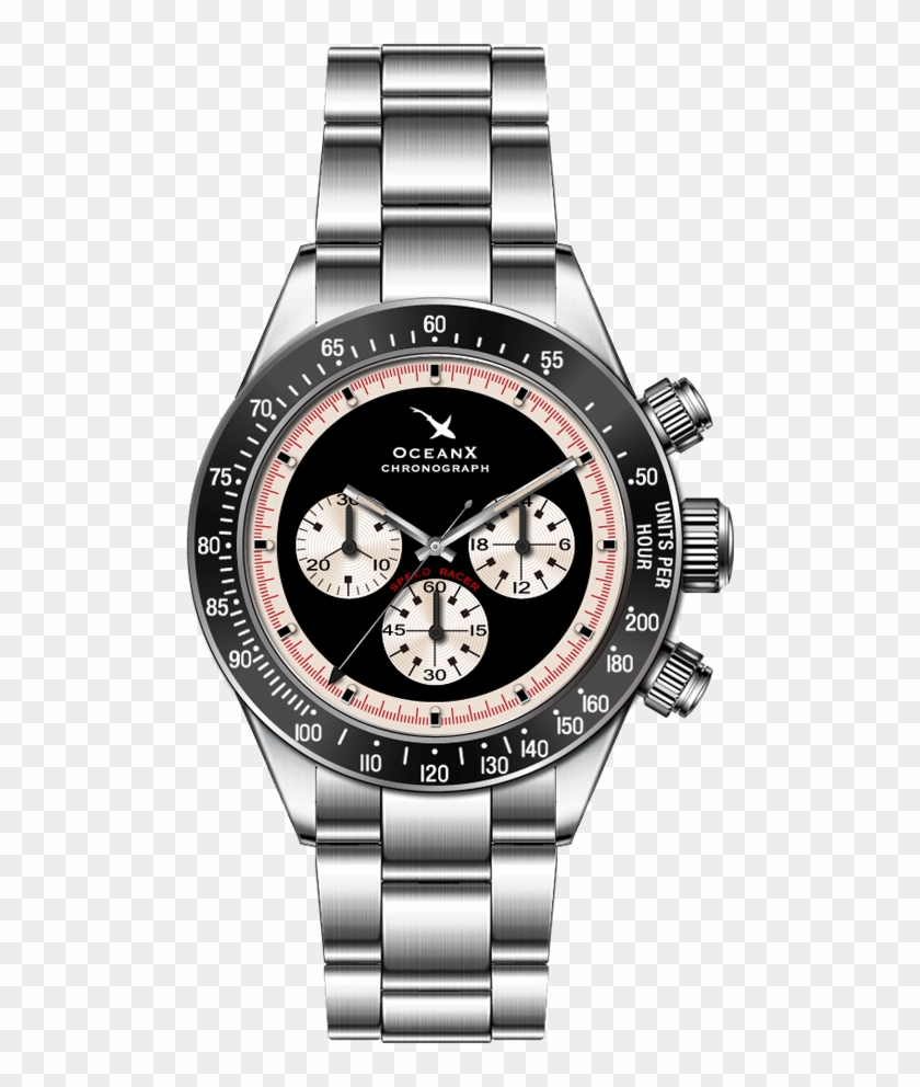 Oceanx Speed Racer Chronograph Srs111 - Ocean X Sharkmaster Clipart #2423653