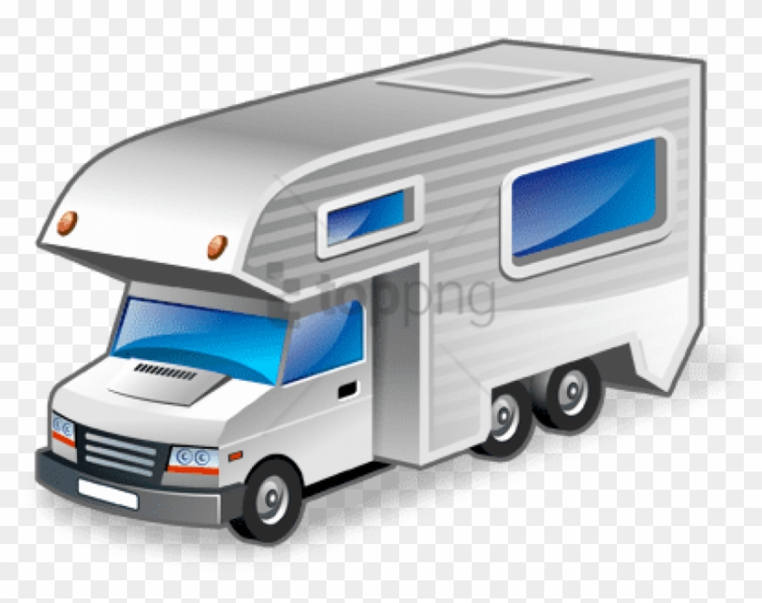 Free Png Car, Motorhome, Vehicle Icon - Motorhome Icon Clipart #2423982