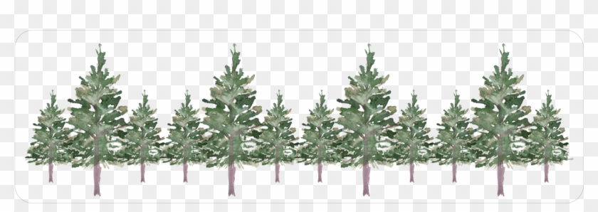 Pine Trees Print & Cut File - Mexican Pinyon Clipart