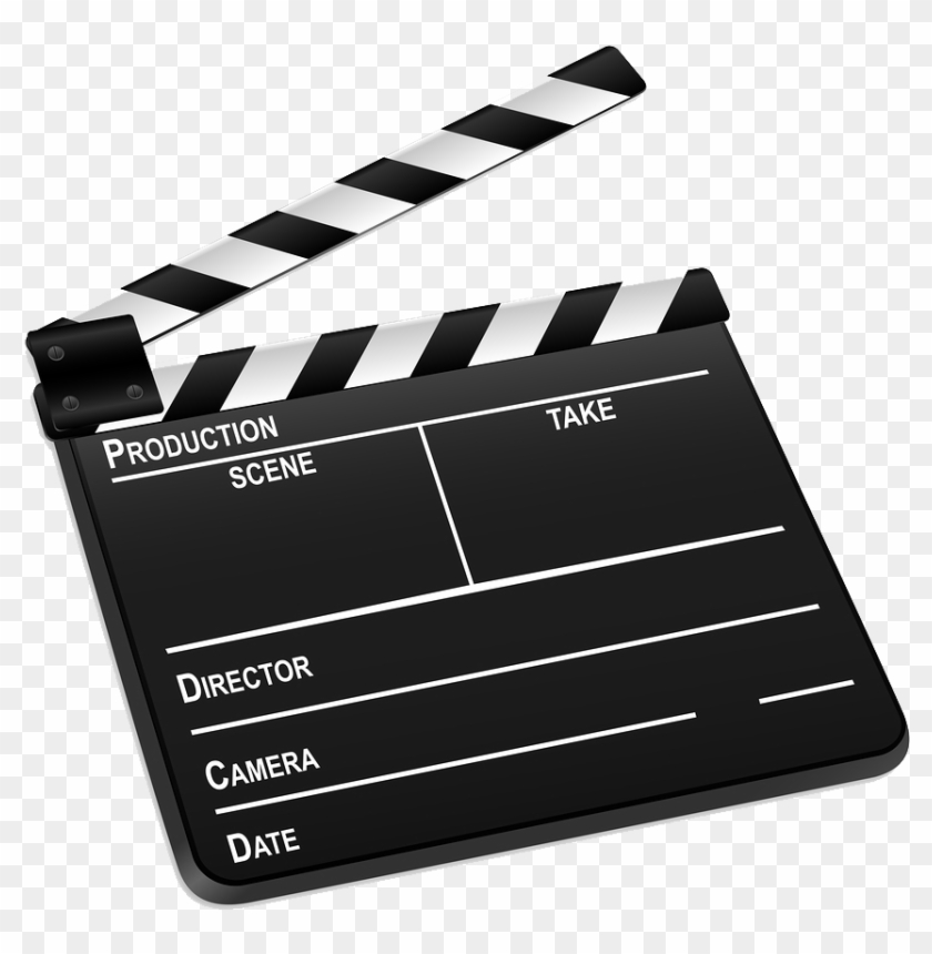 Film Background Png Roll - Film Slate Transparent Clipart