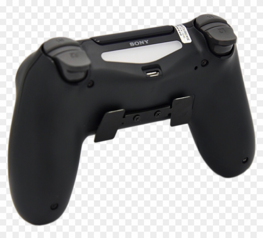 Black Ps4 Pro Controller - Reset Button Ps4 Controller Clipart