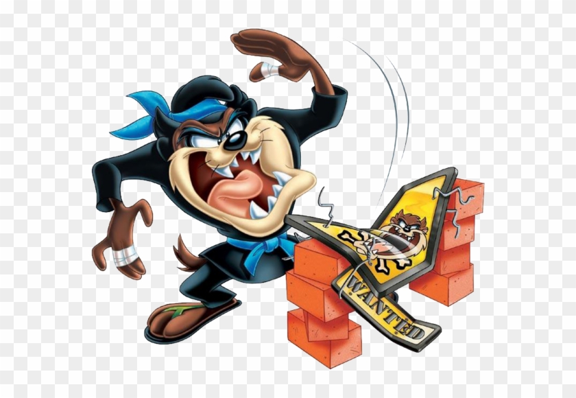 Photo Taz-smash - Taz Wanted Icon Clipart